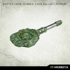 Kromlech Battle Tank Turret: Tank Killer Cannon (1) New - TISTA MINIS