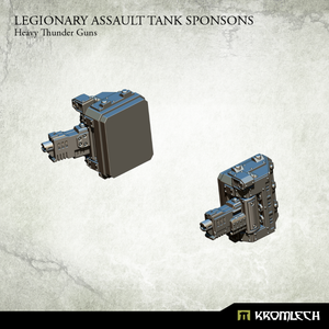 Kromlech Legionary Assault Tank Sponsons: Heavy Thunder Guns - TISTA MINIS