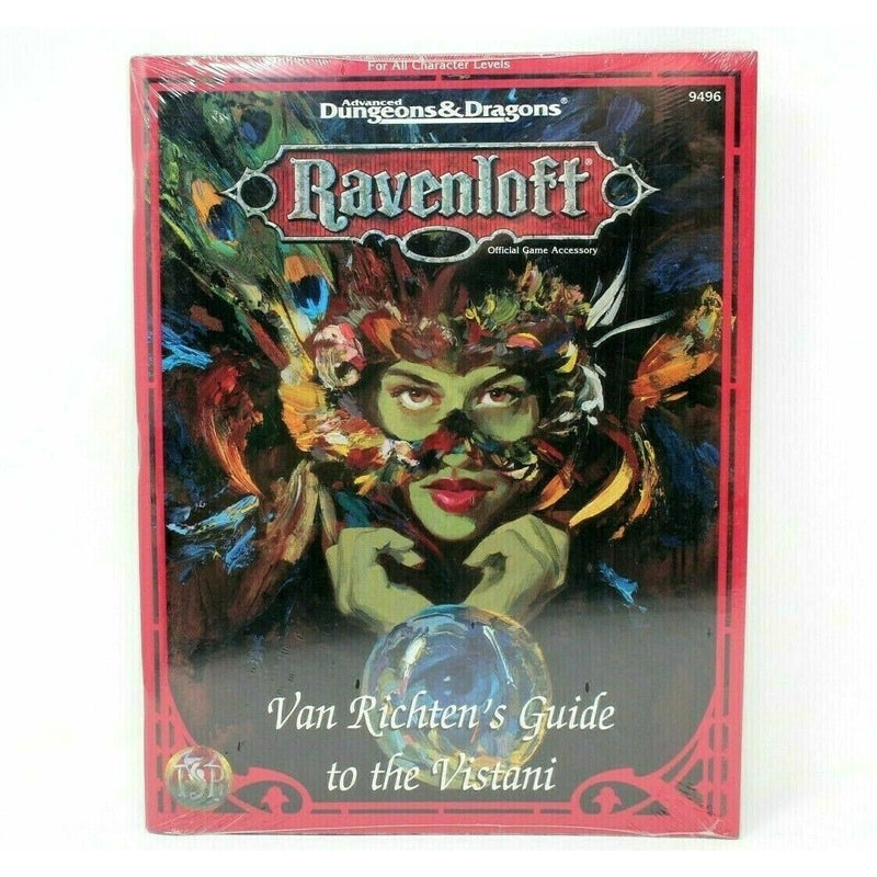 Dungeons and Dragons VAN RICHTEN'S GUIDE TO THE VISTANI - RPB4 - TISTA MINIS