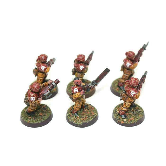 Warhammer Imperial Guard Cadian Shock Troopers Well Painted JYS16 - Tistaminis