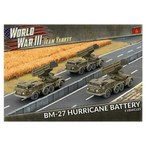 Team Yankee BM-27 Hurricane Rocket Launcher Battery New - Tistaminis