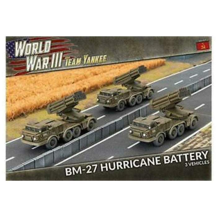 Team Yankee BM-27 Hurricane Rocket Launcher Battery New - Tistaminis