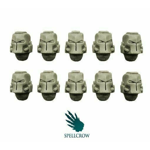 Spellcrow Space Knights Classic Helmets - SPCB5807 - TISTA MINIS