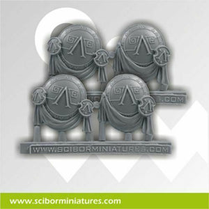 Scibor Miniatures Spartan Decorations set2 (4) New - TISTA MINIS