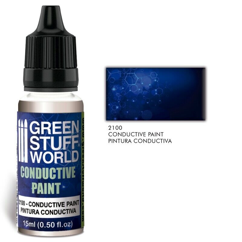 Green Stuff World Auxiliary Conductive Paint - Tistaminis