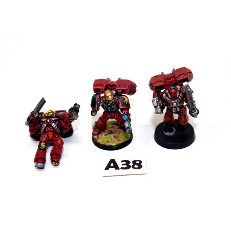 Warhammer Space Marines Blood Angels Assault Marines Incomplete - A38 - Tistaminis