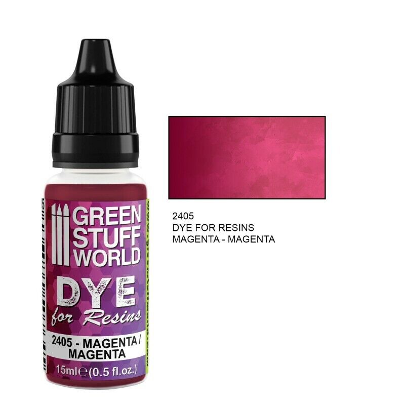 Green Stuff World Auxiliary Dye for Resins MAGENTA - Tistaminis