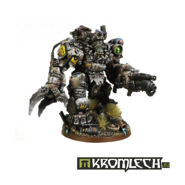 Kromlech Orc Juggernaut with Heavy Flamer New - TISTA MINIS