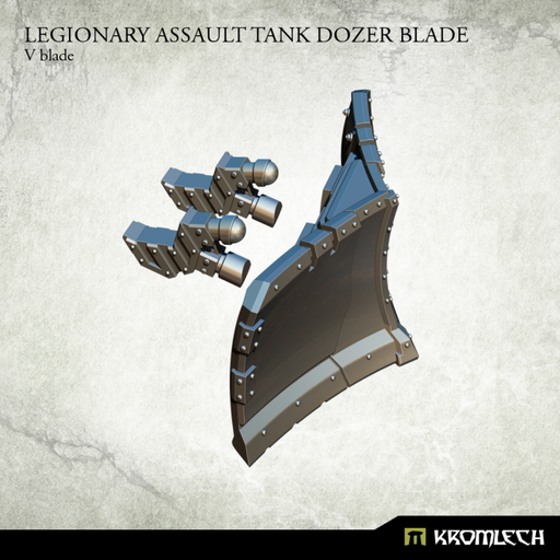 Kromlech Legionary Assault Tank Dozer Blade: V blade (1) New - TISTA MINIS