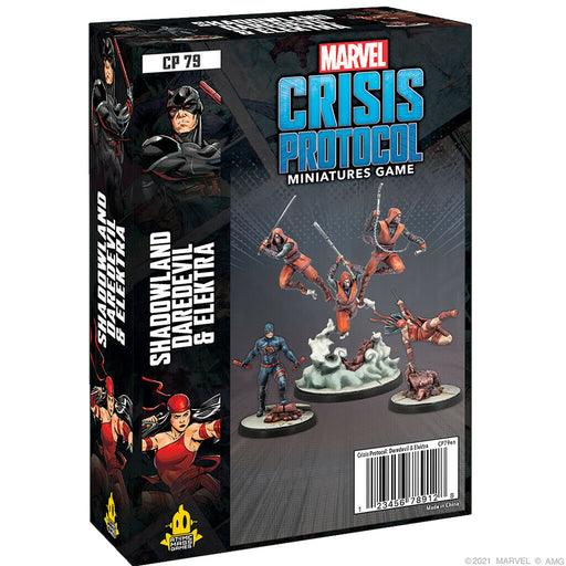 Marvel Crisis Protocol: Shadowland Daredevil & Elektra PRE-ORDER March 11 - Tistaminis