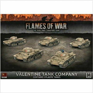 Valentine Tank Company (Plastic) New - TISTA MINIS