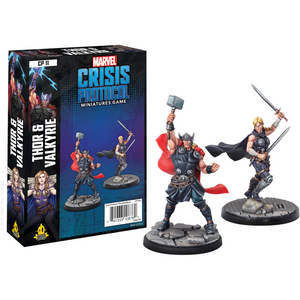 MARVEL Crisis Protocol : THOR & VALKYRIE CHARACTER PACK CP11EN New - TISTA MINIS
