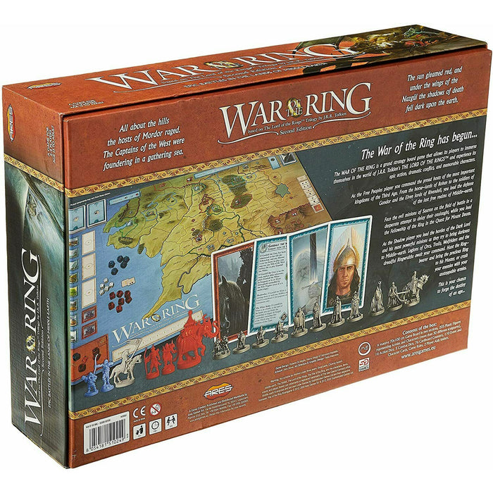 WAR OF THE RING CORE GAME SECOND EDITION New - Tistaminis