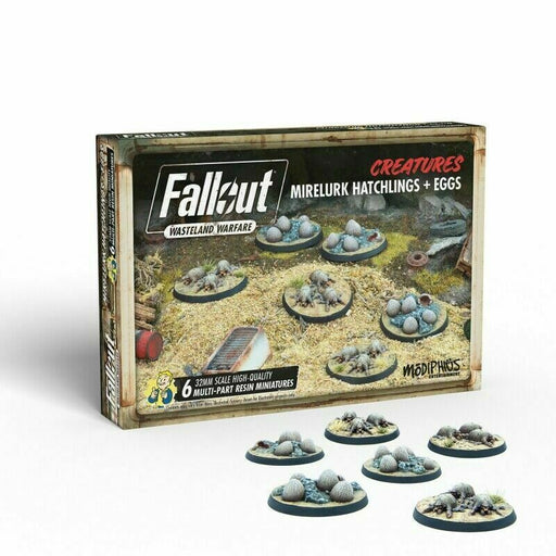 Fallout: Wasteland Warfare: Mirelurk Hatchlings + Eggs New - TISTA MINIS