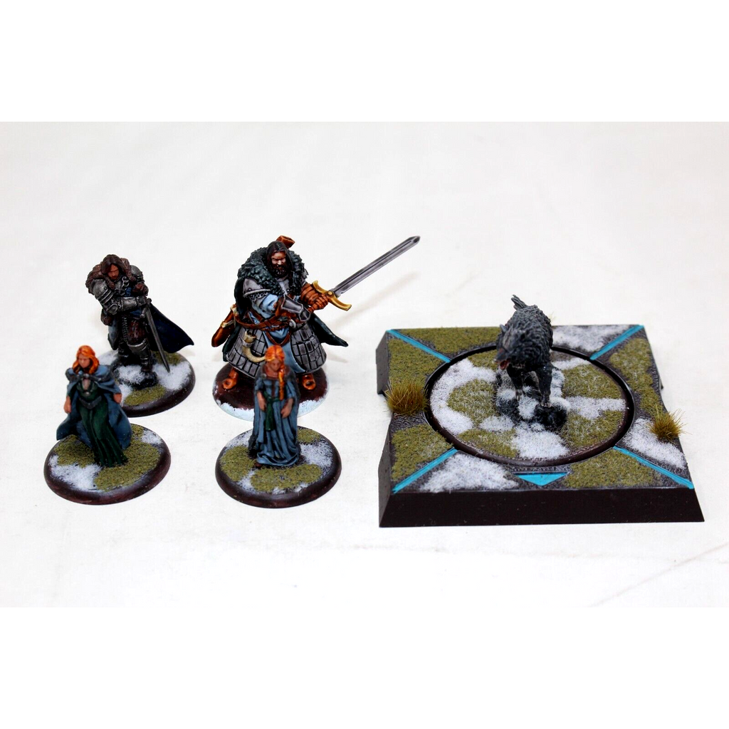 Song Of Ice And Fire Starks Starter Set Heroes Well Painted - JYS14 - Tistaminis