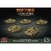 Flames of War German StuG (Late) Assault Gun Platoon (x5 Plastic) New - TISTA MINIS