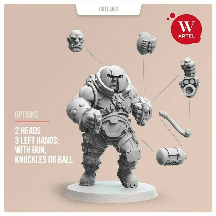 Artel Miniatures - Unstoppable Brute 28mm New - TISTA MINIS