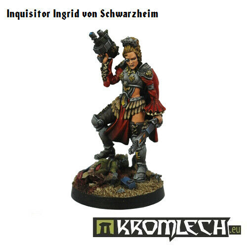 Kromlech Inquisitor Ingrid von Schwarzheim New - TISTA MINIS