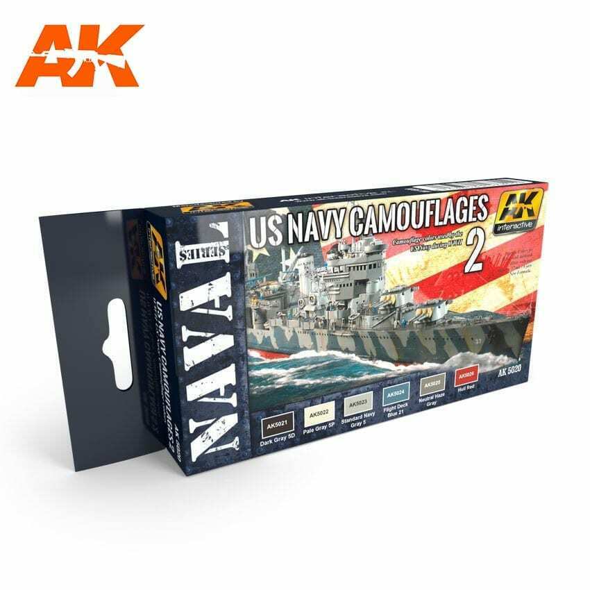 AK Interactive US Navy Camouflage Vol. 2 New - Tistaminis