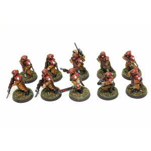 Warhammer Imperial Guard Cadian Shock Troopers Well Painted JYS16 - Tistaminis