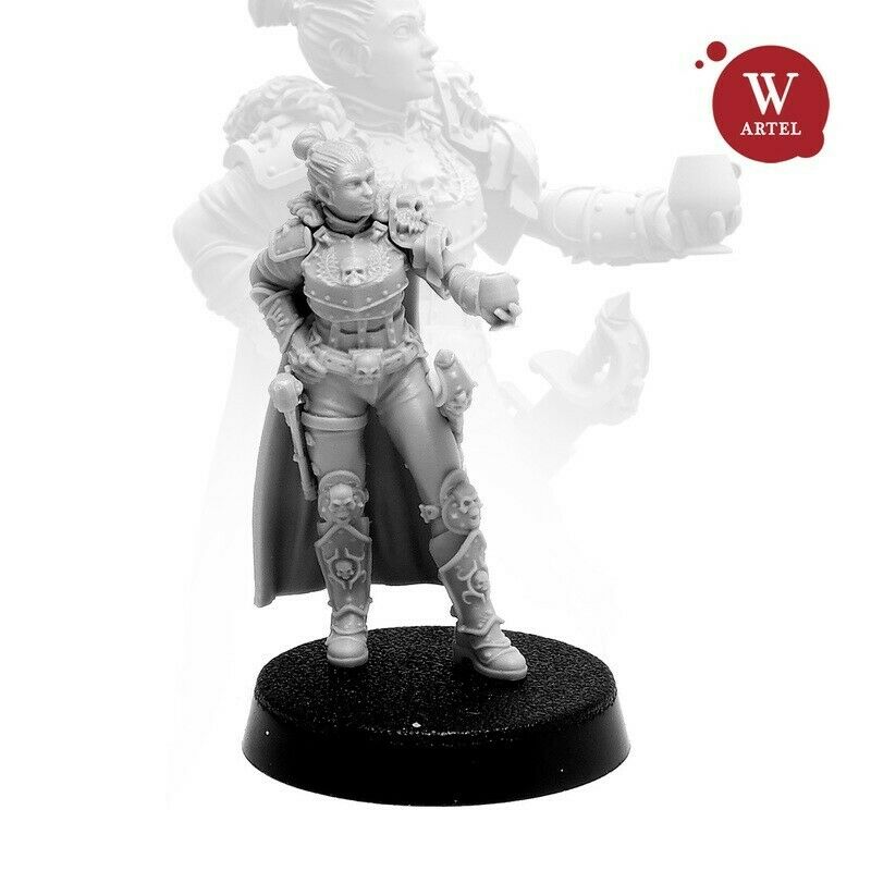 Artel Miniatures - Lady Inquisitor Bale 28mm New - TISTA MINIS