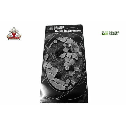 Gamers Grass Temple Bases Oval 105mm (x1) - TISTA MINIS