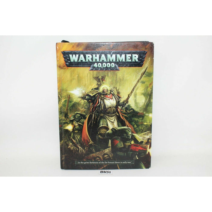 Warhammer 40k Rule Book Old OOP BKS1 - Tistaminis