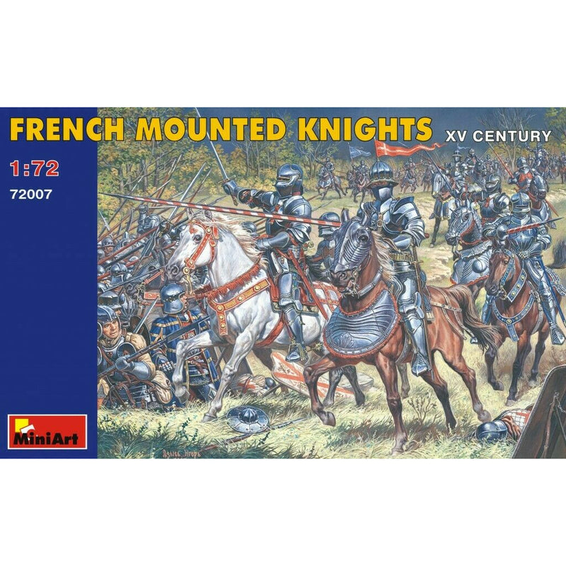 MiniArt French Mounted Knights. XV c. (1/72)New - TISTA MINIS