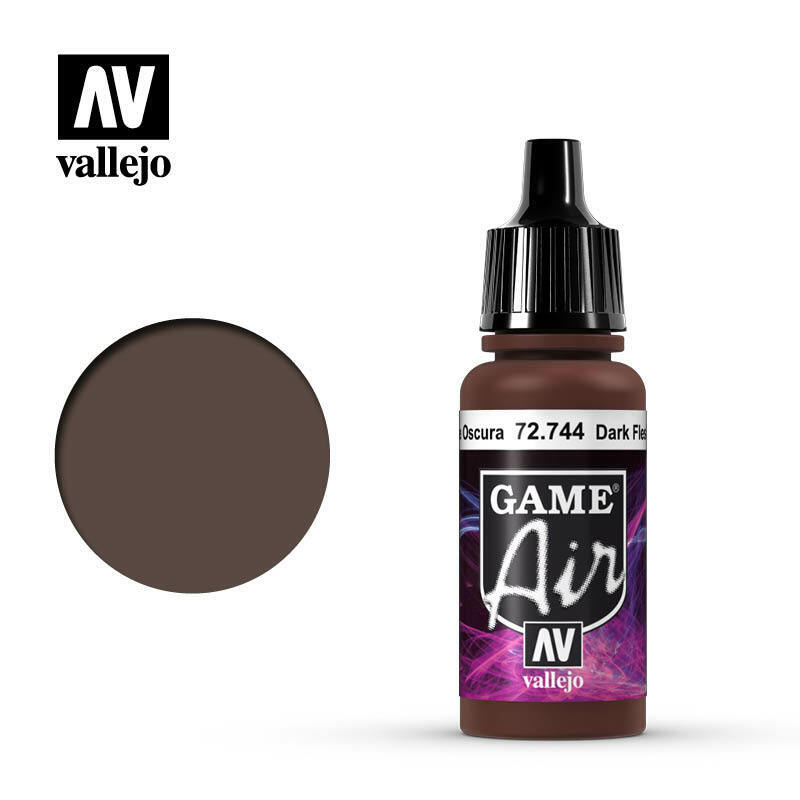 Vallejo Game Colour Paint Game Air Dark Flesh Tone (72.744) - Tistaminis