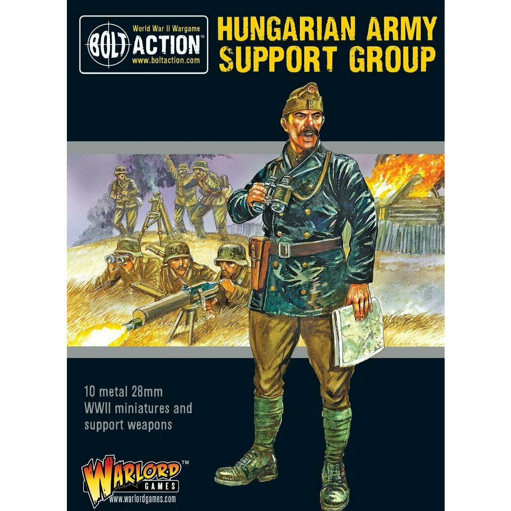 Bolt Action Hungarian Army Support Group New - TISTA MINIS