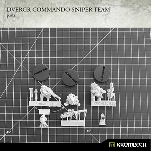 Kromlech Dvergr Commando Sniper Team New - TISTA MINIS