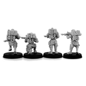 Wargames Exclusive IMPERIAL DEAD DOGS SQUAD (10U) New - TISTA MINIS