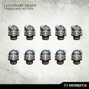 Kromlech Legionary Heads: Conqueror Pattern (10) New - TISTA MINIS