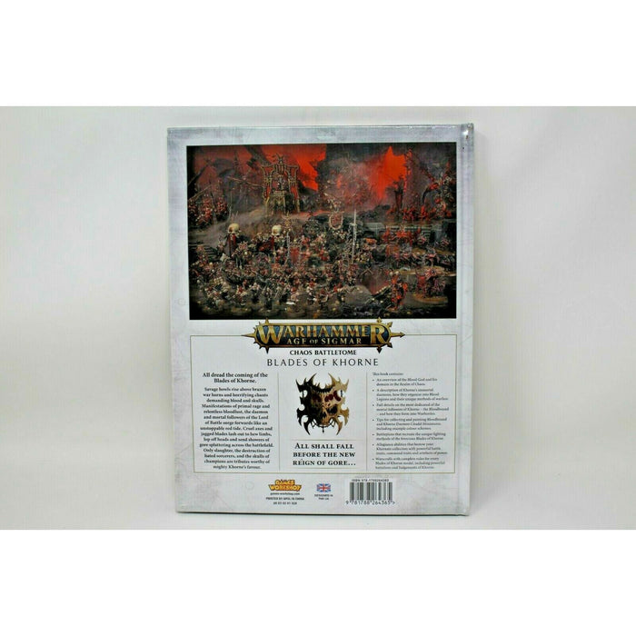 Warhammer Warriors of Chaos Blades of Khorne Battletome New | TISTAMINIS