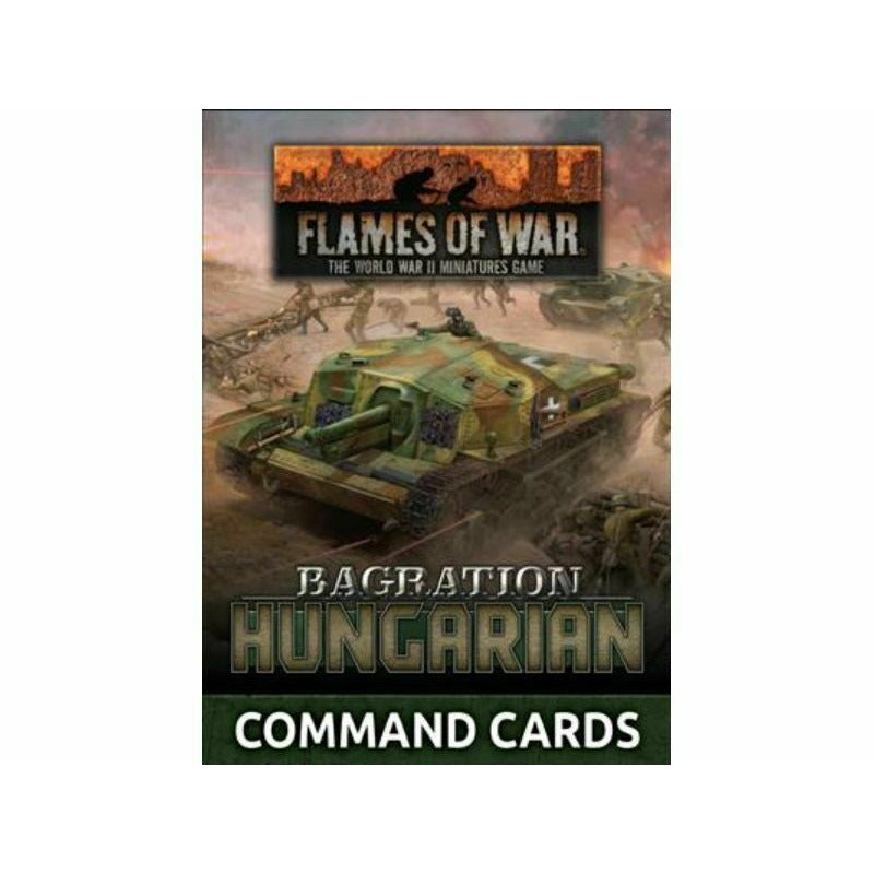 Flames of War Hungarian Command Card Pack (33x Cards) June 19 Pre-Order - Tistaminis