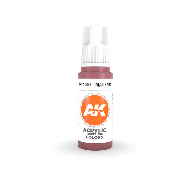 AK 3rd GEN Acrylic Magenta 17ml - Tistaminis