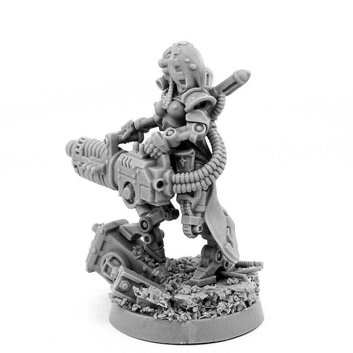 Wargames Exclusive MECHANIC ADEPT ERADICATOR WITH PLASMA CANNON New - TISTA MINIS