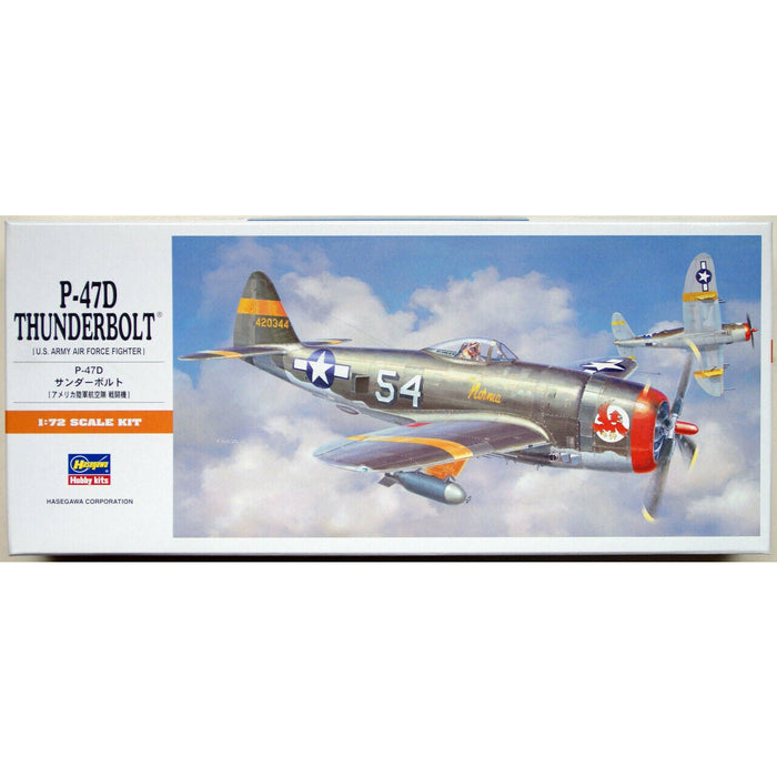 Hasegawa 1/72 P-47D Thunderbolt New - Tistaminis