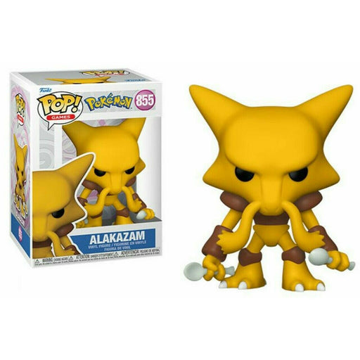 Funko Pop! Pokemon Alkazam #855 Vinyl Figure New - Tistaminis