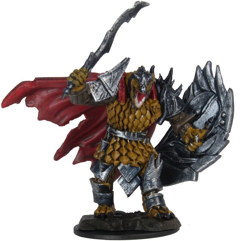 Dungeons and Dragons Icons Premium Figure: Dragonborn Male Fighter New - TISTA MINIS