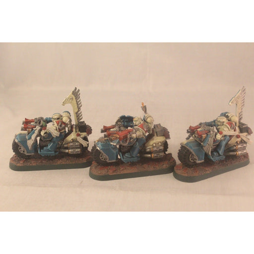 Warhammer Space Marine Biker Squad Well Painted | TISTAMINIS