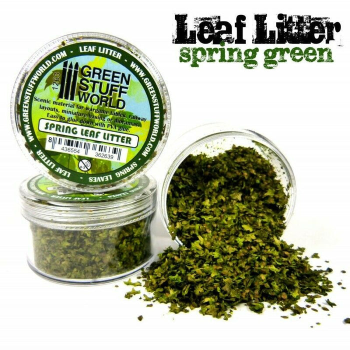 Green Stuff World Leaf Litter - Spring Green New - TISTA MINIS