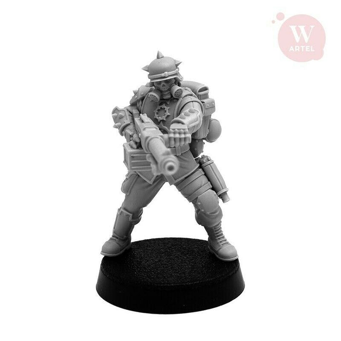 Artel Miniatures - Crimson Legion Heavy Trooper 28mm New - TISTA MINIS