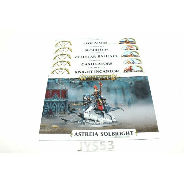 Warhammer Stormcast Eternals Warscroll Cards - JYS53 - TISTA MINIS