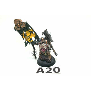 Warhammer Warriors Of Chaos Standard Bearer Well Painted - A20 - TISTA MINIS