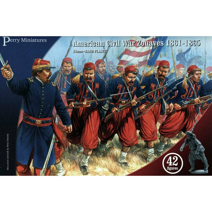 Perry Miniatures ACW Zouaves 1861-1865 New - Tistaminis