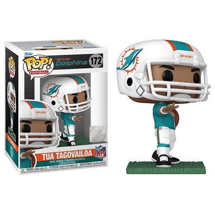 Funko POP! NFL Miami Dolphins Tua Tagovailoa #172 New - Tistaminis