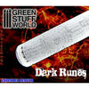 Green Stuff World Rolling Pin Dark Runes New - TISTA MINIS