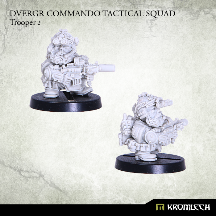 Kromlech Dvergr Commando Tactical Squad New - TISTA MINIS