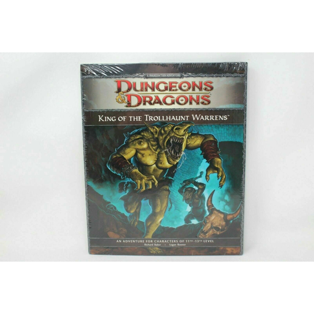 Dungeons and Dragons DDR 4E P1 KINGS OF THE TROLLHAUNT WARRENS - RPB4 - TISTA MINIS